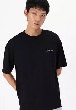 Футболка с принтом JJEBRADLEY TEE O-NECK Jack & Jones, черный