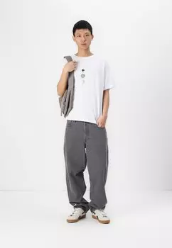 Футболка с принтом JJWOLFIE TEE CREW NECK 5 PACK Jack & Jones, темно-синий
