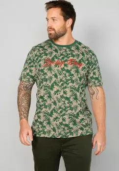 Футболка с принтом John F. Gee, зеленый