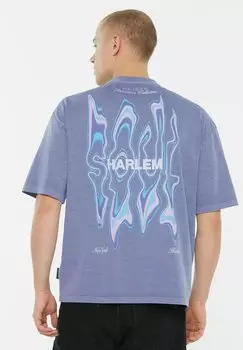 Футболка с принтом JOHN Harlem Soul, фиолетовый