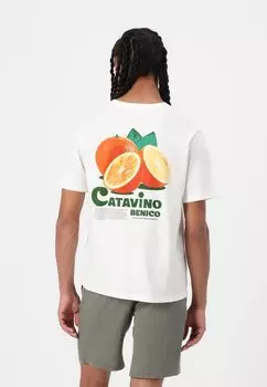 Футболка с принтом JORBRADLEY FRUITS TEE Jack & Jones, кремовый