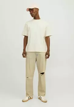 Футболка с принтом JORBROOKLYN GRAPHIC BACK TEE Jack & Jones, бежевый