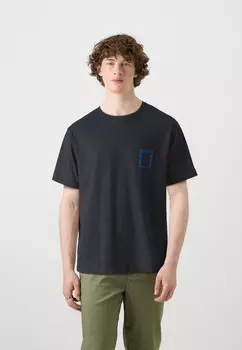 Футболка с принтом JORBROOKLYN GRAPHIC BACK TEE Jack & Jones, черный