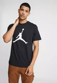 Футболка с принтом Jordan, черный