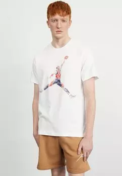 Футболка с принтом Jordan, цвет white
