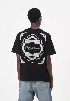 Футболка с принтом JORDIA GRAPHIC BACK TEE Jack & Jones, черный