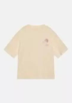Футболка с принтом JORFARO BACK TEE CREW NECK Jack & Jones, бежевый
