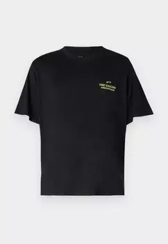 Футболка с принтом JORHELLAS TEE Jack & Jones, черный