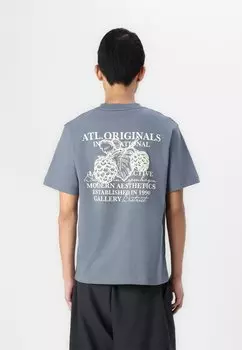 Футболка с принтом JORISLINGTON TYPE GRAPHIC BACK TEE Jack & Jones, сине-серый