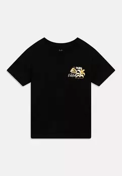 Футболка с принтом Jormarbella Tee Crew Jack & Jones, черная
