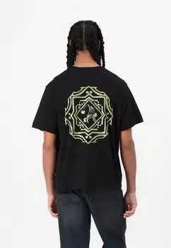 Футболка с принтом JORPAROS EASTER SKETCH TEE CREW NECK Jack & Jones, черный