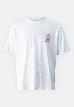 Футболка с принтом JORPUNCH TEE CREW NECK Jack & Jones, белый