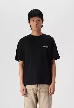 Футболка с принтом JORROXBURY TYPE TEE CREW NECK Jack & Jones, черный