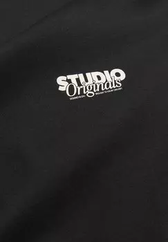 Футболка с принтом JORVESTERBRO BACK SS CREW NECK Jack & Jones, черный