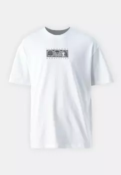 Футболка с принтом JORWITCHCRAFT TEE CREW NECK UNISEX Jack & Jones, белый