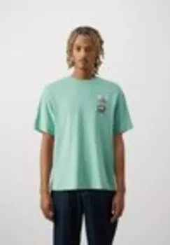 Футболка с принтом JORYAMADERA TEE CREW NECK UNISEX Jack & Jones, бежевый