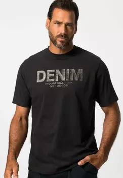 Футболка с принтом JP1880, антрацит