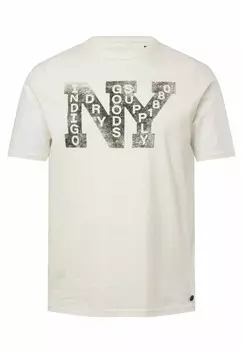 Футболка с принтом JP1880, белый