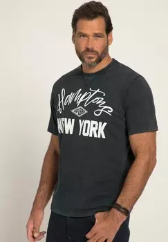 Футболка с принтом JP1880, черный