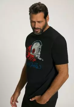 Футболка с принтом JP1880, черный