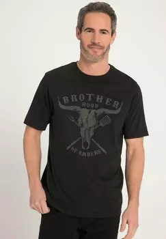 Футболка с принтом JP1880, черный