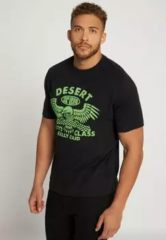 Футболка с принтом JP1880, черный