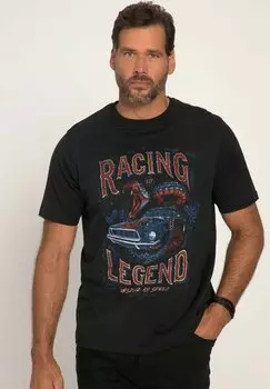 Футболка с принтом JP1880, черный