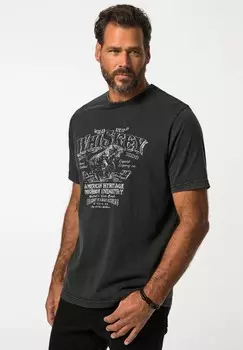 Футболка с принтом JP1880, черный