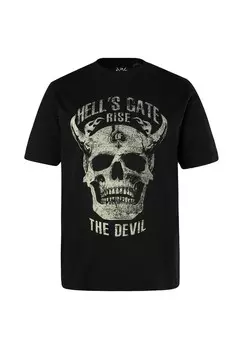 Футболка с принтом JP1880, черный