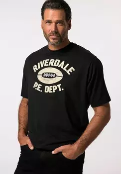 Футболка с принтом JP1880, черный