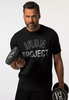 Футболка с принтом JP1880, черный