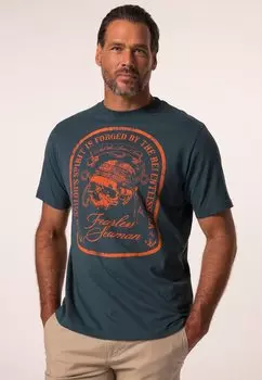 Футболка с принтом JP1880, фиолетовый