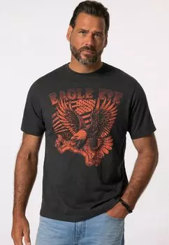 Футболка с принтом JP1880, серый