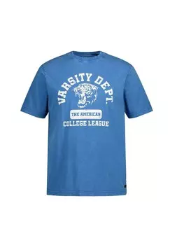 Футболка с принтом JP1880, синий