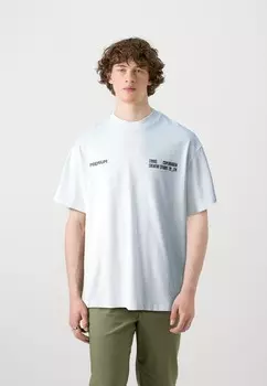 Футболка с принтом JPRBLAHARVEY BRANDING TEE UNISEX Jack & Jones PREMIUM, белый