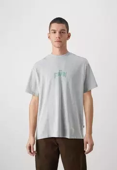 Футболка с принтом JPRBLAHARVEY POWER TEE CREW NECK UNISEX Jack & Jones, светло-серый
