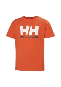 Футболка с принтом JR LOGO Helly Hansen, оранжевый