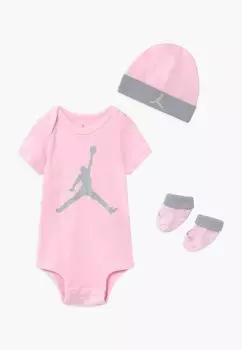 Футболка с принтом Jumpman Bootie Set Unisex Jordan, цвет pink foam