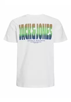 Футболка с принтом JUNIOR Jack & Jones, белый