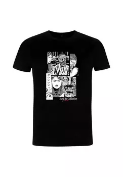 Футболка с принтом JUNJI ITO UNDEAD Henry Tiger, черный