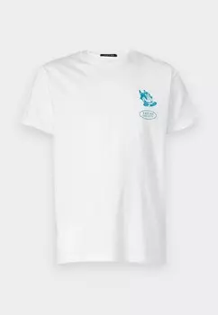 Футболка с принтом JUST DANCE CAT MUSIC UNISEX Kaotiko, черный