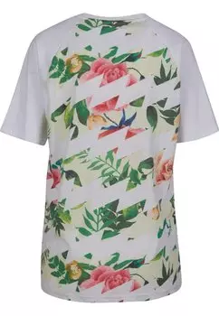 Футболка с принтом Just Rhyse, белая