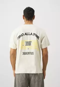 Футболка с принтом JUVENTUS BENCH TEE Legacies, молочный