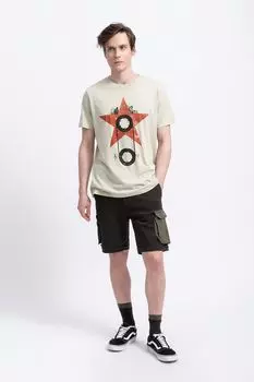 Футболка с принтом Kaft, белый