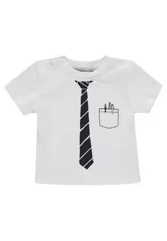 Футболка с принтом Kanz, белый