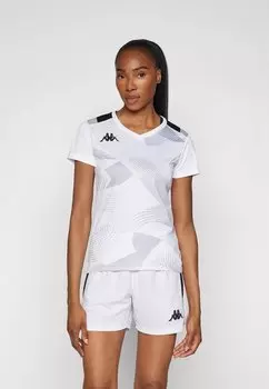 Футболка с принтом Kappa, белый