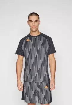 Футболка с принтом Kappa, серый