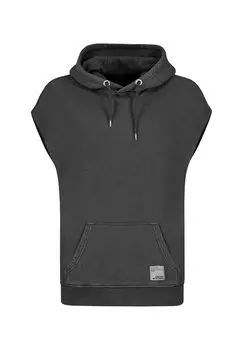 Футболка с принтом KAPUZEN MIT KNGURUTASCHE Eight 2 Nine, антрацит