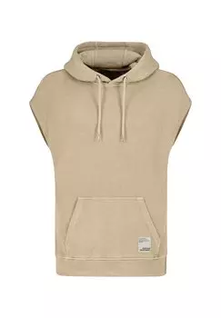 Футболка с принтом KAPUZEN MIT KNGURUTASCHE Eight 2 Nine, бежевый