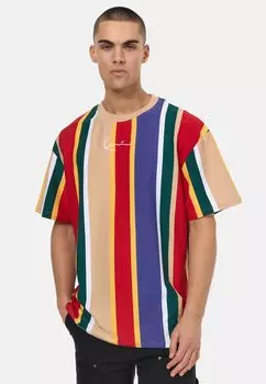 Футболка с принтом Karl Kani, мультиколор
